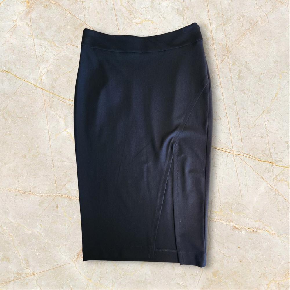 Sleek Black Pencil Skirt, NWOT